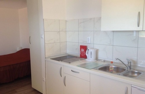 Krizni rat Apartamento | Apartamento Estudio en Hvar con Seaview, Terraza, Acondicionador, WIFI (199-1)