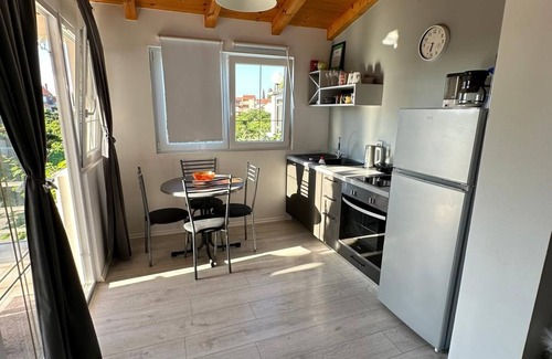 Trpanj Apartamento | Apartamento Estudio en Trpanj con Terraza, Acondicionador, WIFI, Lavadora (4199-5)