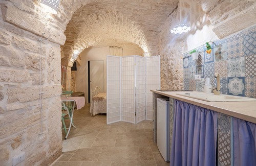 Martina Franca Apartamento | Apartamento estudio 'Carman House' con Wi-Fi y aire acondicionado