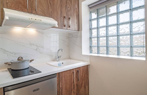 Perigiali Apartamento | Estudio 'K and A 3' con balcón, Wi-Fi y aire acondicionado