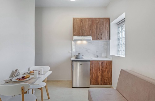 Perigiali Apartamento | Estudio 'K and A 3' con balcón, Wi-Fi y aire acondicionado