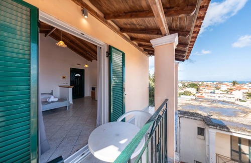 Kavos Apartamento | Estudio 'Kavos Panorama 120' con vistas al mar, Wi-Fi