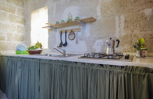 L'Assunta Apartamento | Apartamento estudio "La Casa Di Marta" con jardín compartido y Wi-Fi