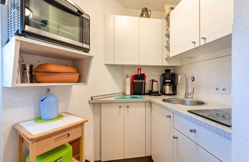 Beuren Apartamento | Apartamento estudio "Studti 134" con vistas a la montaña, balcón y Wi-Fi