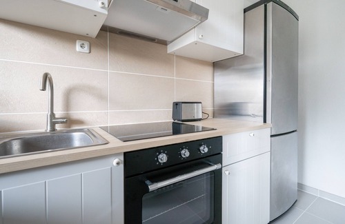 Nordstadt Apartamento | Studio apartment with kitchen and balcony