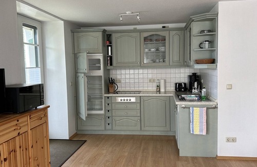 Oberhof Apartamento | Apartamento estudio 'Wohnung 1' con terraza privada y Wi-Fi
