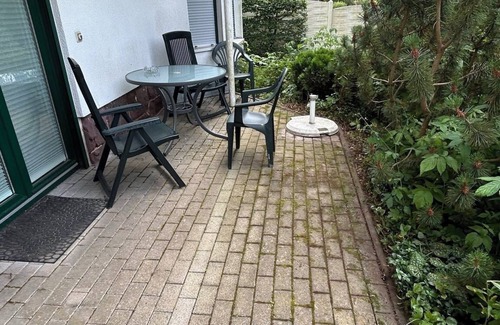 Oberhof Apartamento | Apartamento estudio 'Wohnung 1' con terraza privada y Wi-Fi