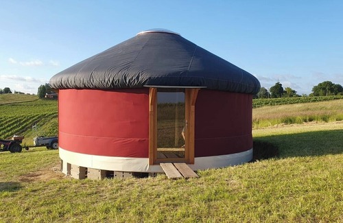 Mourens Apartamento | Apartamento estudio 'Yourte À La Campagne' con jardín privado