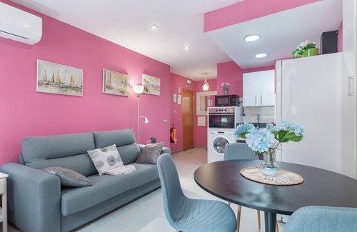 Cadiz Apartamento | Estudio 'Arena, A Pie De Playa' con Wi-Fi y aire acondicionado