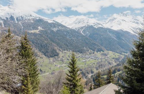 Grimentz Apartamento | Studio avec vue sur les montagnes