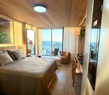 Pajucara Apartamento | Studio Beira Mar com Vista Mar NT1318