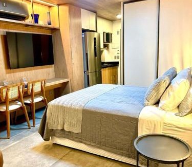 Pajucara Apartamento | Studio Beira Mar com Vista Mar NT1318