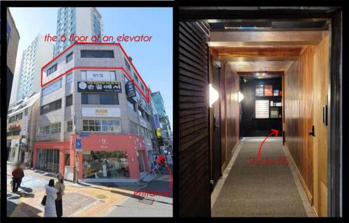 Busanjin Apartamento | STUDIO BIS Licensed jeonpo Cafe street King beds 3-min subway