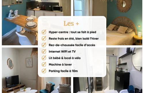 Moulins Apartamento | Studio Boho-Chic en centre ville