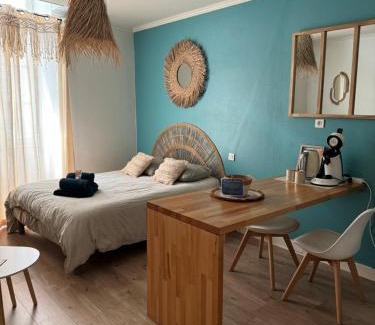 Moulins Apartamento | Studio Boho-Chic en centre ville