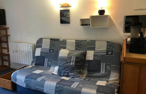 Correncon-en-Vercors Apartamento | Estudio cabina al pie de las pistas en Corrençon-en-Vercors, balcón, ascensor