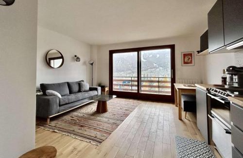 Monetier-les-Bains Apartamento | Studio cabine 4 pers avec balcon, près commerces et navette gratuite - FR-1-330F-230
