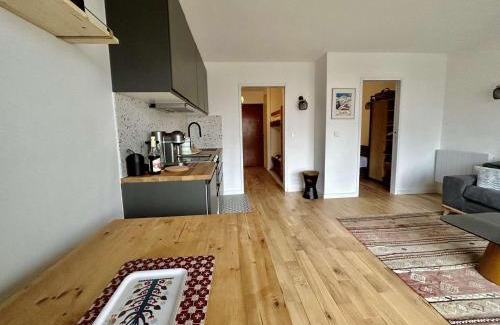 Monetier-les-Bains Apartamento | Studio cabine 4 pers avec balcon, près commerces et navette gratuite - FR-1-330F-230
