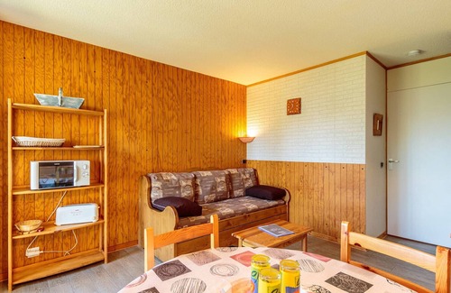 Bellentre Apartamento | Estudio cabina para 3 con terraza, cerca de pistas, admite mascotas