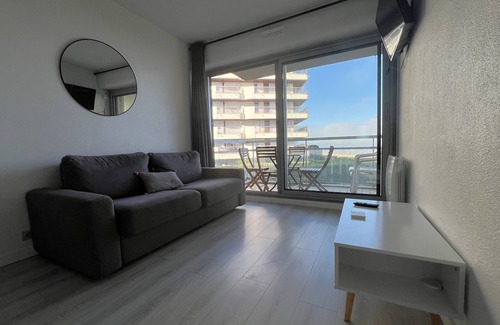 Cote Landaise Apartamento | Estudio cabina para 4 pers en la playa con parking en Arcachón
