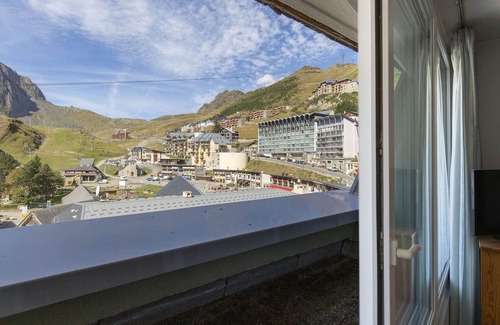La Mongie Apartamento | Estudio cabina para 5 personas con balcón en La Mongie - Se admiten mascotas