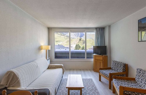 La Mongie Apartamento | Estudio cabina para 5 personas con balcón en La Mongie - Se admiten mascotas