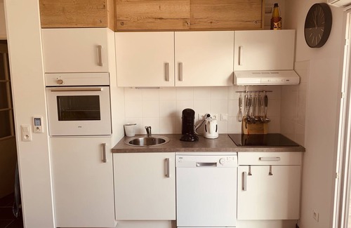 Fort-Mahon-Plage Apartamento | Studio cabin with sea view and garage in Fort-Mahon plage