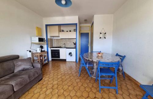 Argeles Plage Apartamento | Studio cabine 4 pers. RDC, terrasse sud, 300m plage et commerces - FR-1-388-205