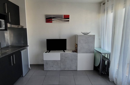 Montpellier Apartamento | Studio Cabine Avec Parking ET Clim A100 M DE LA Plage AU Couchant