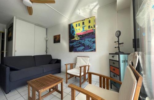 Argeles-sur-Mer Apartamento | Studio Cabine au Port d'Argelès - Loggia, Parking Privé, Ascenseur - FR-1-309-416