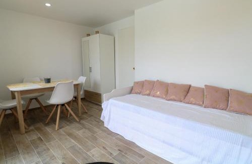 Saint-Cyprien Plage Apartamento | Studio cabine climatisé avec piscine et parking, accès direct à la plage - FR-1-753-17