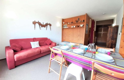 Piau Engaly Apartamento | Studio Cabine cosy pour 6 pers. avec TV, kitchenette équipée et casier à ski à Piau-Engaly - FR-1-457-319