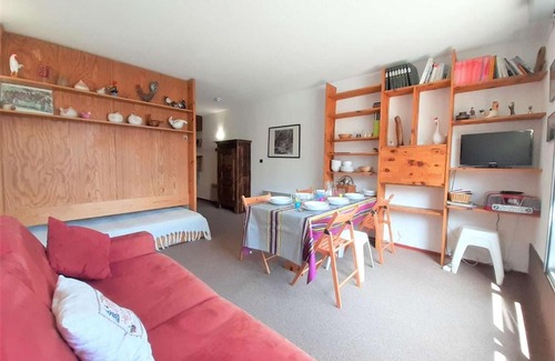 Piau Engaly Apartamento | Studio Cabine cosy pour 6 pers. avec TV, kitchenette équipée et casier à ski à Piau-Engaly - FR-1-457-319
