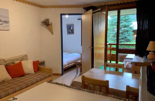 Morzine Apartamento | Studio cabine près navette, balcon exposé sud - FR-1-679-6