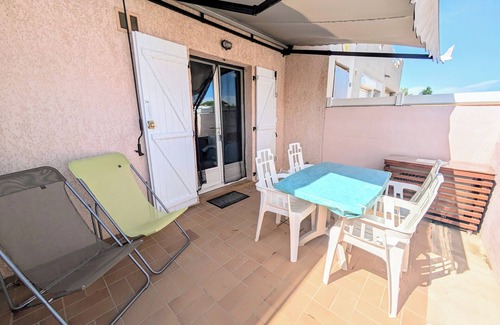 Marseillan Apartamento | Studio Calme & Agréable Avec Coin Nuit & Grande Terrasse
