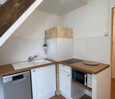 Saint-Vran Apartamento | Studio campagne chic