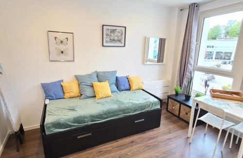 Maubeuge Apartamento | Studio chaleureux en hyper centre de Maubeuge avec vue sur la porte de Mons et la place Vauban