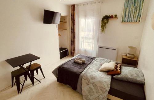 Soyaux Apartamento | Studio chaleureux - Parking facile - 5min d'Angoulême