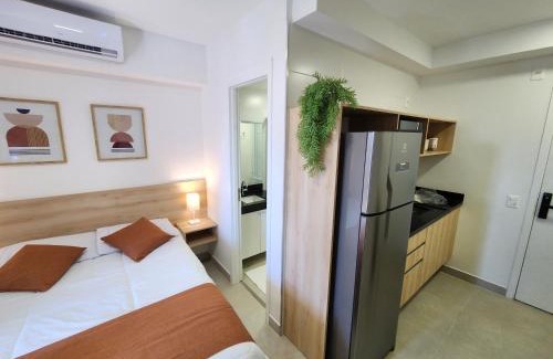 Sao Paulo Apartamento | Studio Charmoso e Totalmente Equipado na Vila Madalena - A 20 Passos do Metrô
