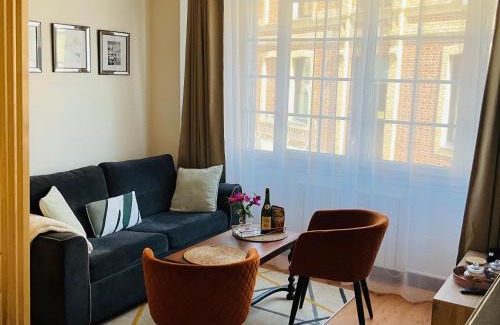 Honfleur Apartamento | Studio chic de Sophie plein cœur du centre-ville