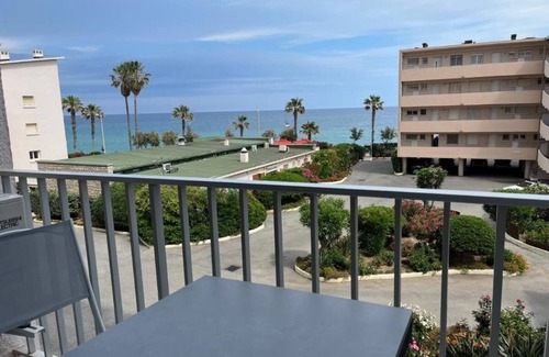 Le Lavandou Apartamento | Studio Climatisé vue mer Avec Parking