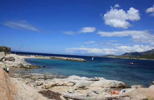 Marine de Saint Ambroggio Apartamento | Studio Climatisé vue mer a 900m de la Plage