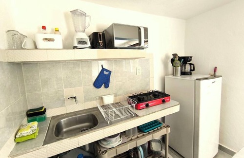 Colonia Adolfo Lopez Mateos Apartamento | Estudio cómodo y equipado, a 3 cuadras del malecón, cerca de ferry y mercado