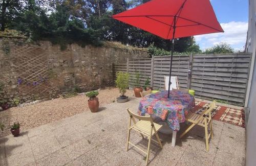 Vendome Apartamento | Studio coloré et sa terrasse au coeur de Vendôme
