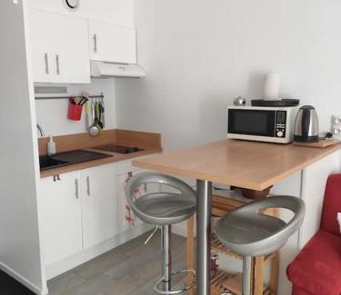 Vendome Apartamento | Studio coloré et sa terrasse au coeur de Vendôme