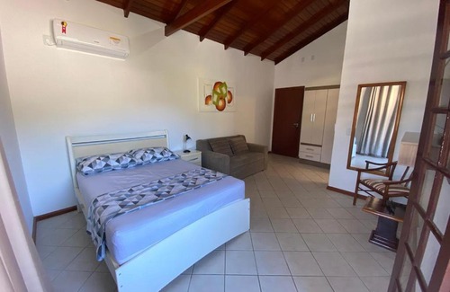 Lagoa da Conceicao Apartamento | Studio com terraço com linda vista para Lagoa