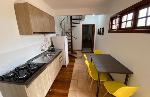 Lagoa da Conceicao Apartamento | Studio com terraço com linda vista para Lagoa
