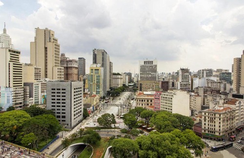 Central Zone Apartamento | Studio com vista para o Vale do Anhangabaú - Mirante do Vale