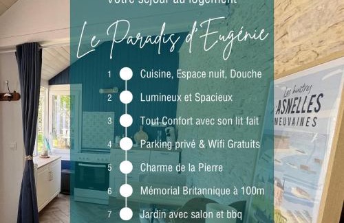 Ver-sur-Mer Apartamento | Studio Confort Bourg de Mer sur Gold Beach