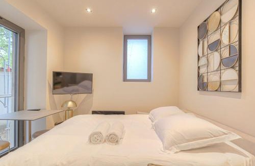 Ecully Apartamento | Studio contemporain avec terrasse ensoleillée
